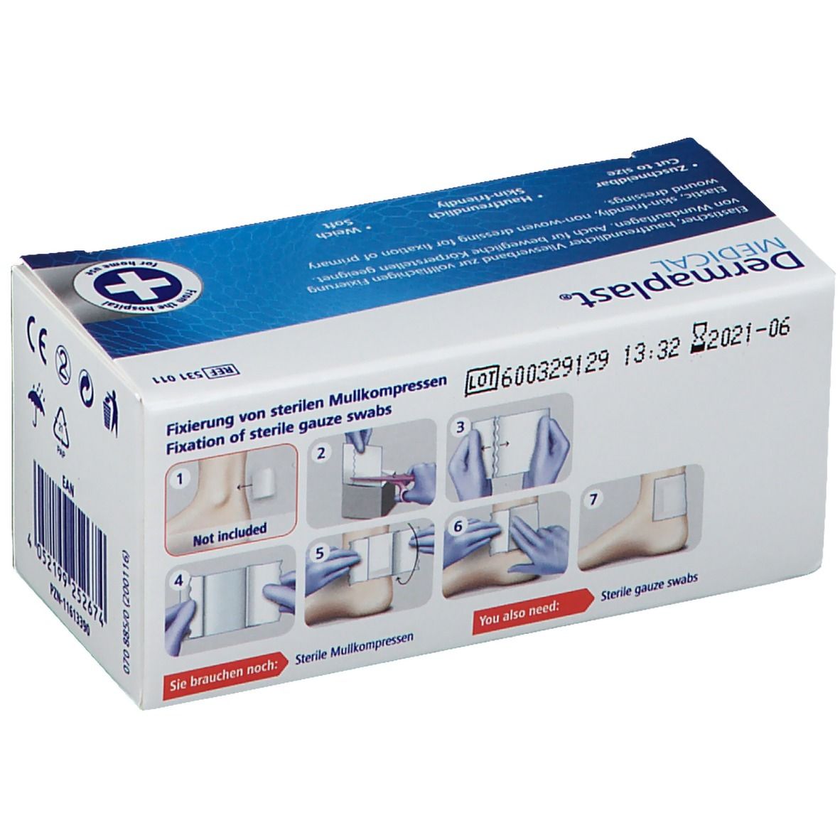 Dermaplast® MEDICAL Fixierverband 10 cm x 2 m