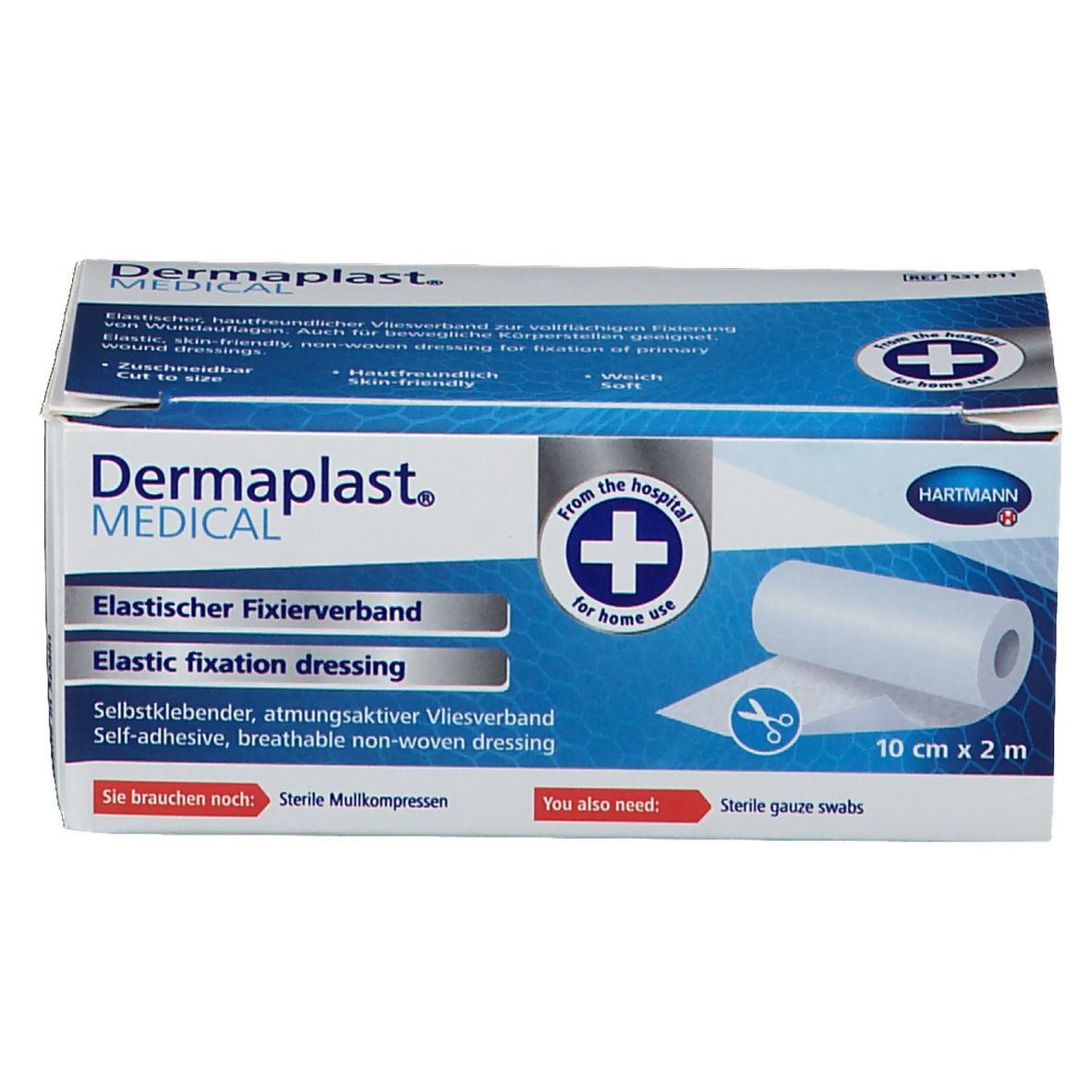 Dermaplast® MEDICAL Fixierverband 10 cm x 2 m