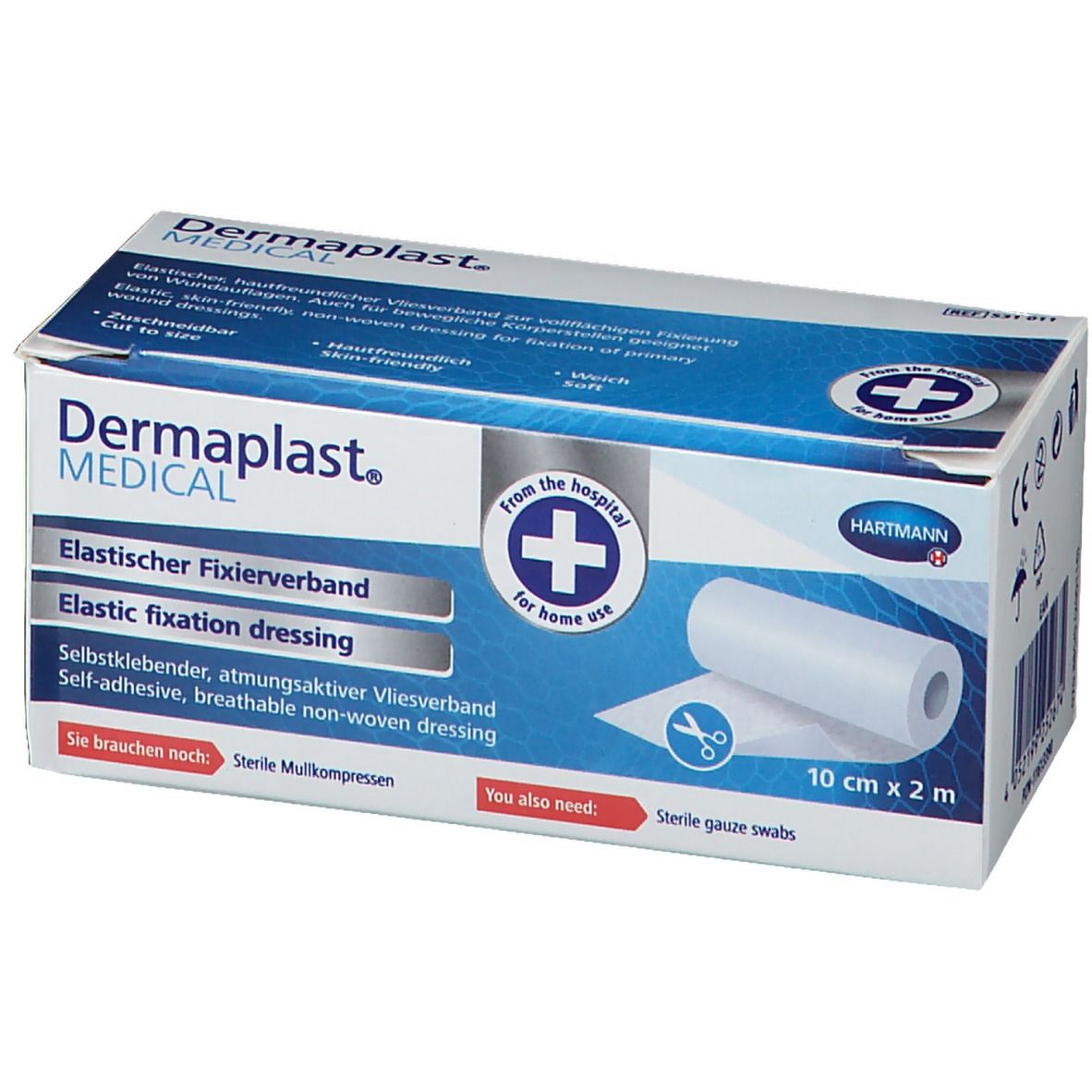 Dermaplast® MEDICAL Fixierverband 10 cm x 2 m