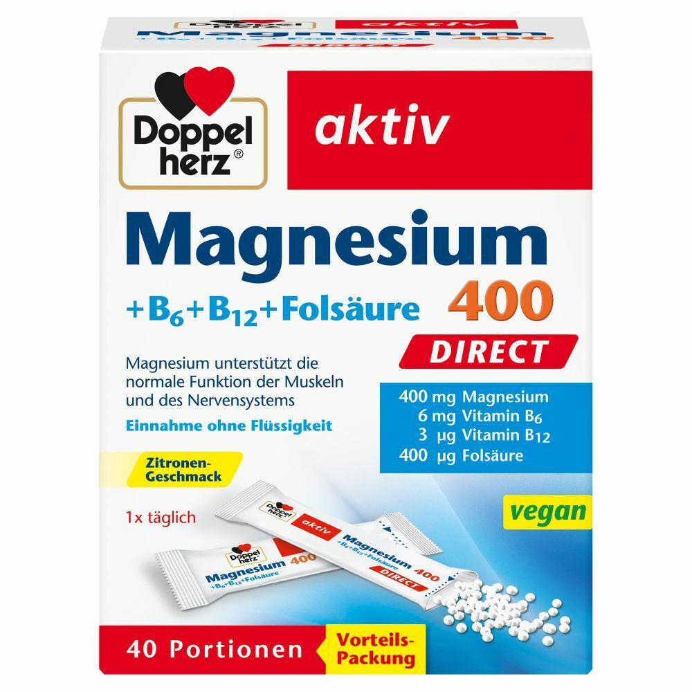 Doppelherz Magnesium 400 DIRECT