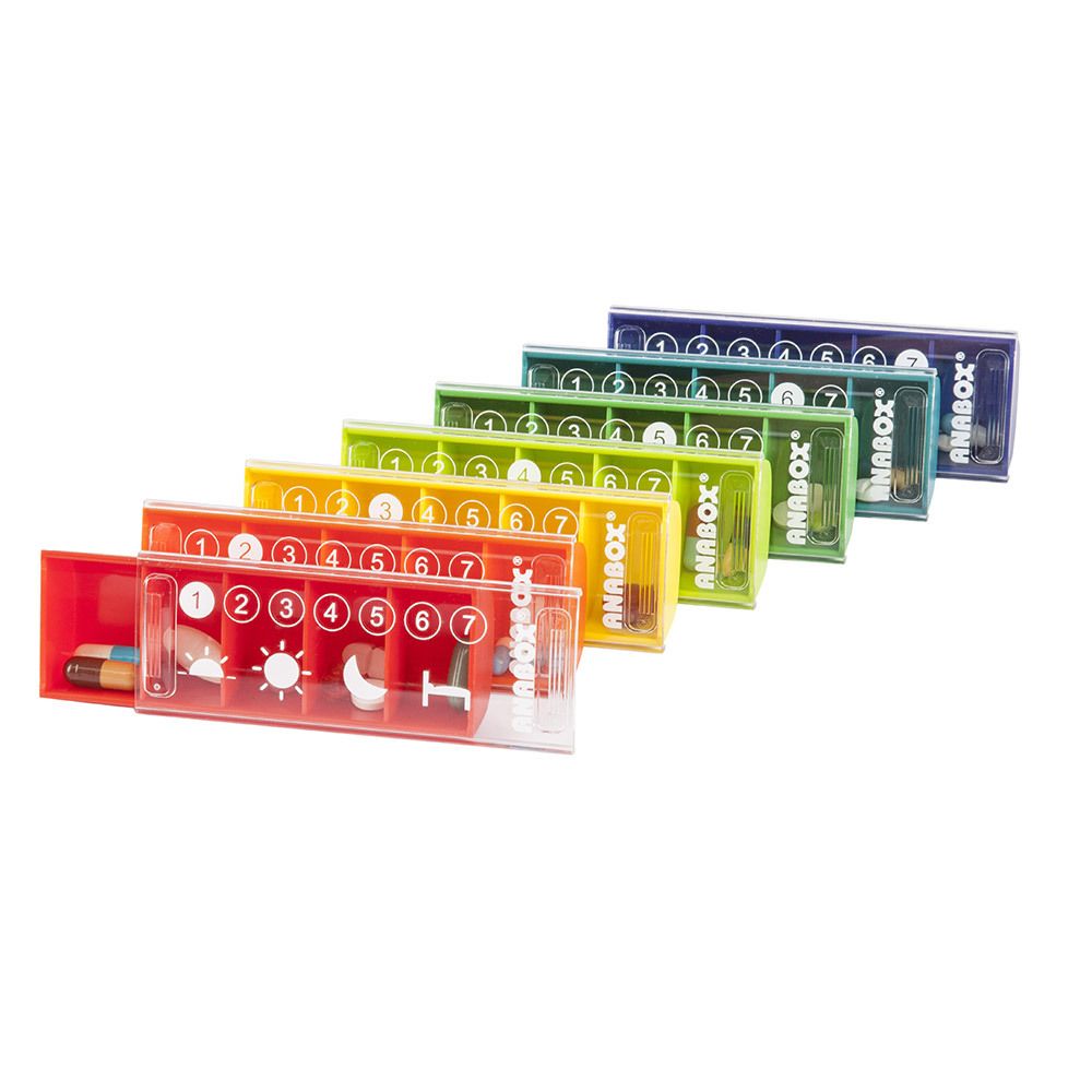 ANABOX® PIKTO 7 Tage Regenbogen
