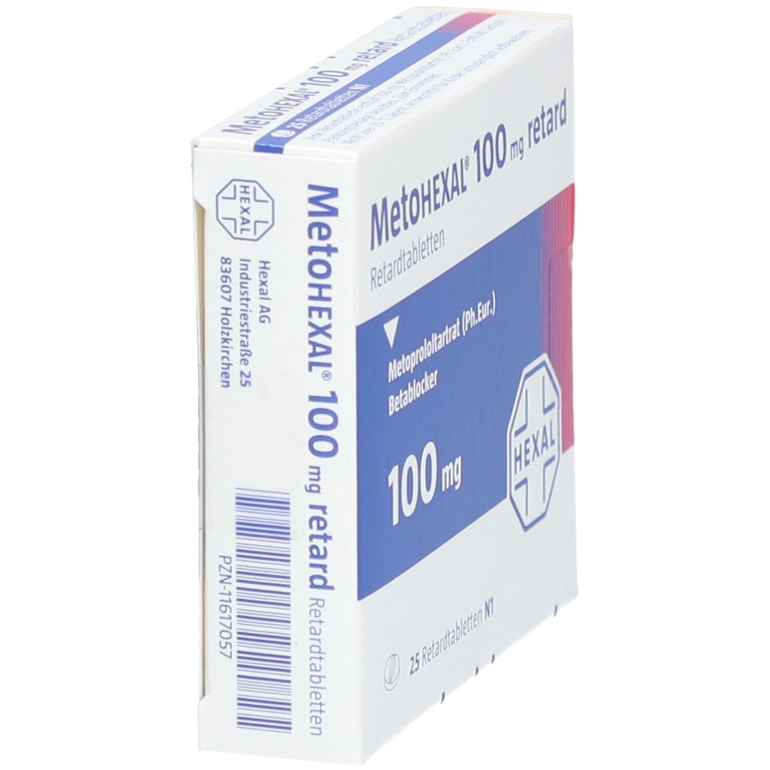 Metohexal 100 retard Tabl. 25 St Retard-Tabletten