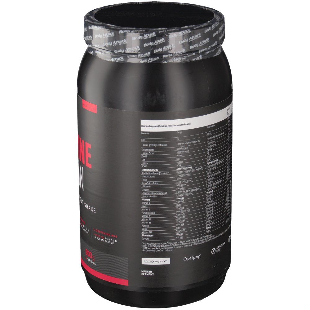 Body Attack creapure® CREATINE PROTEIN Vanille