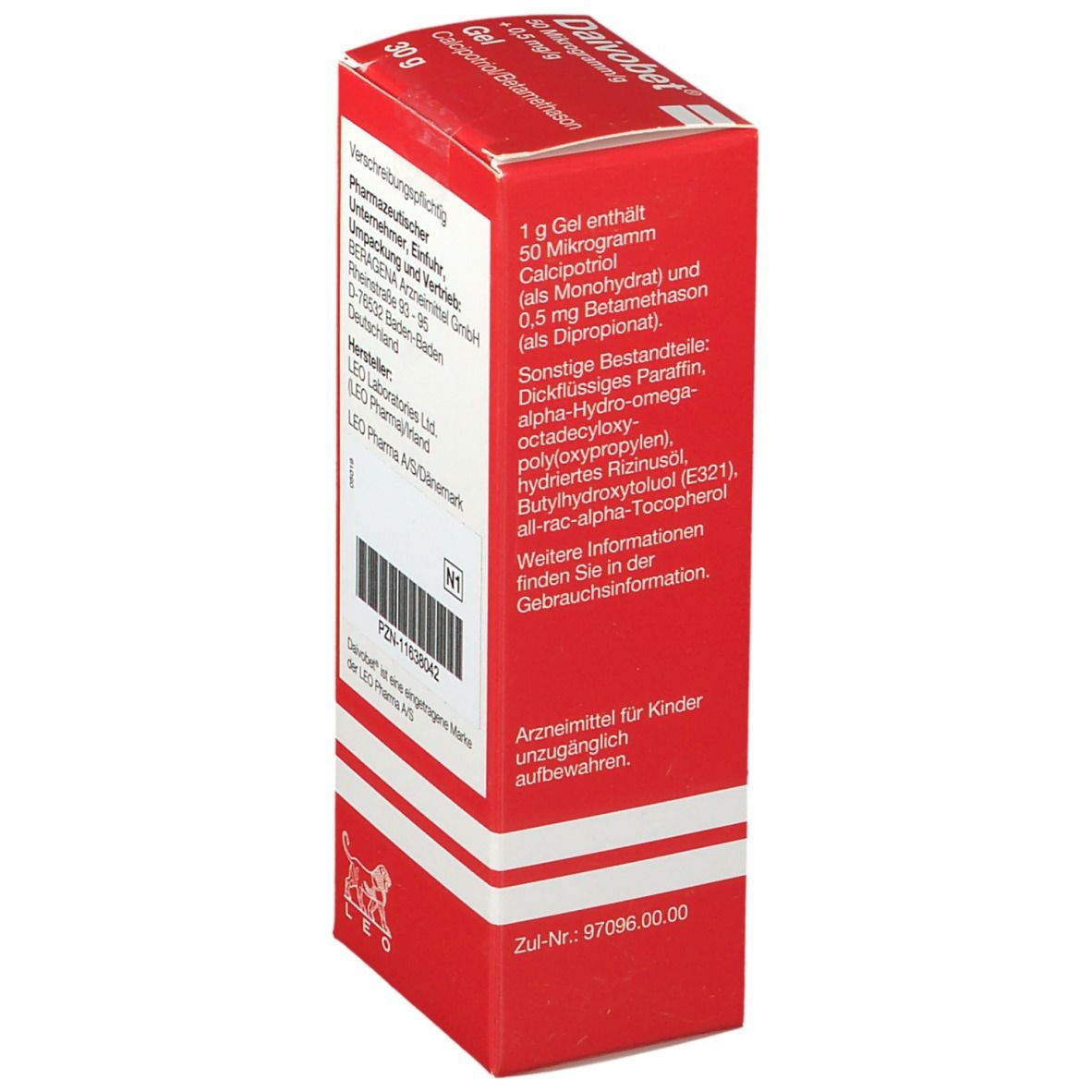 Daivobet® 30 µg/g + 0,5 mg/g Gel