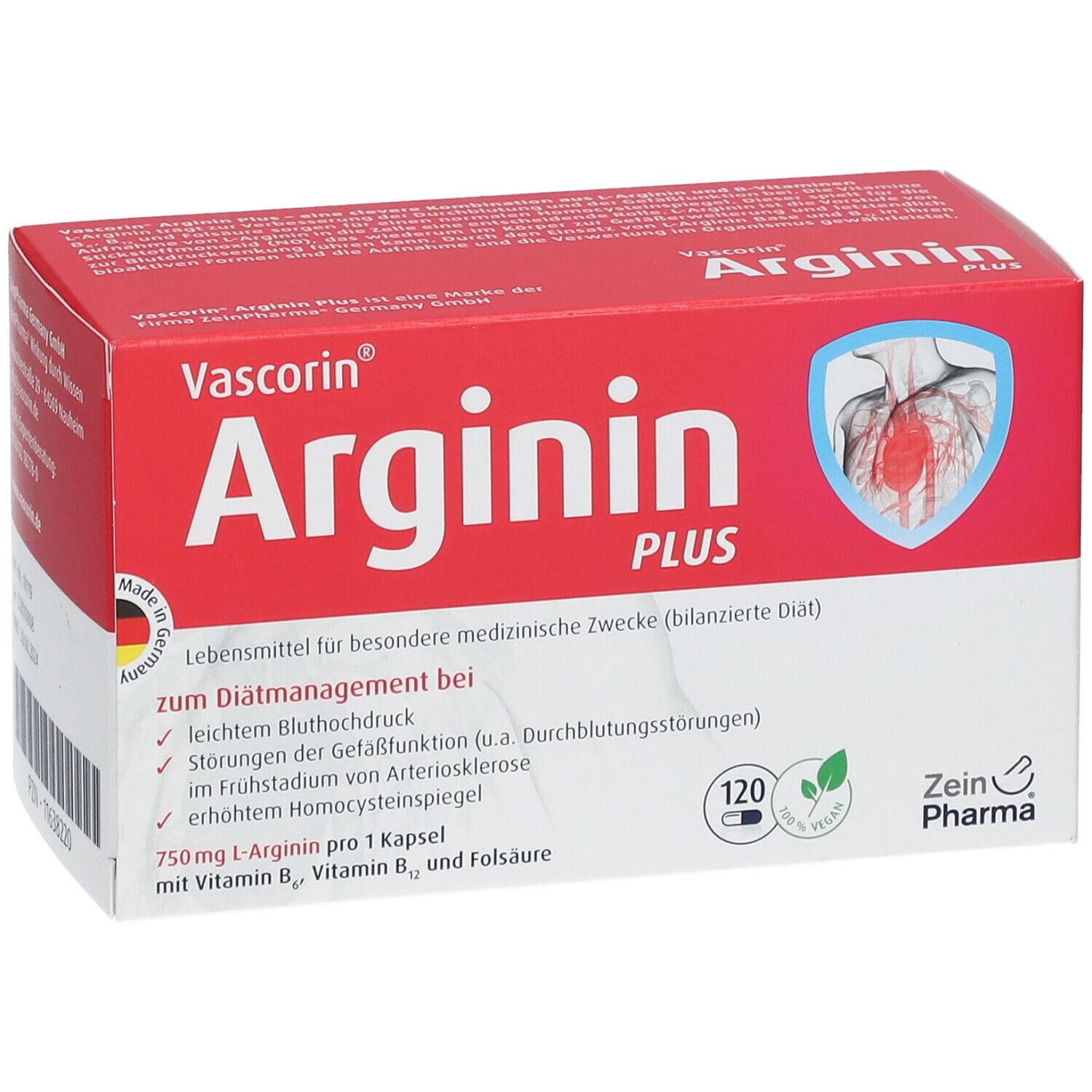 ZeinPharma® Vascorin® Arginin Plus