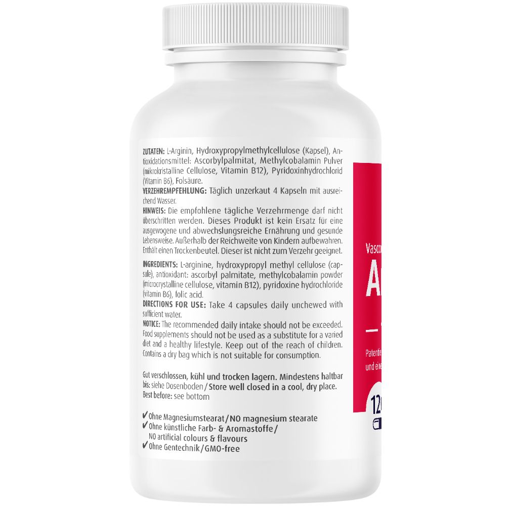 ZeinPharma® Vascorin® Arginin Plus