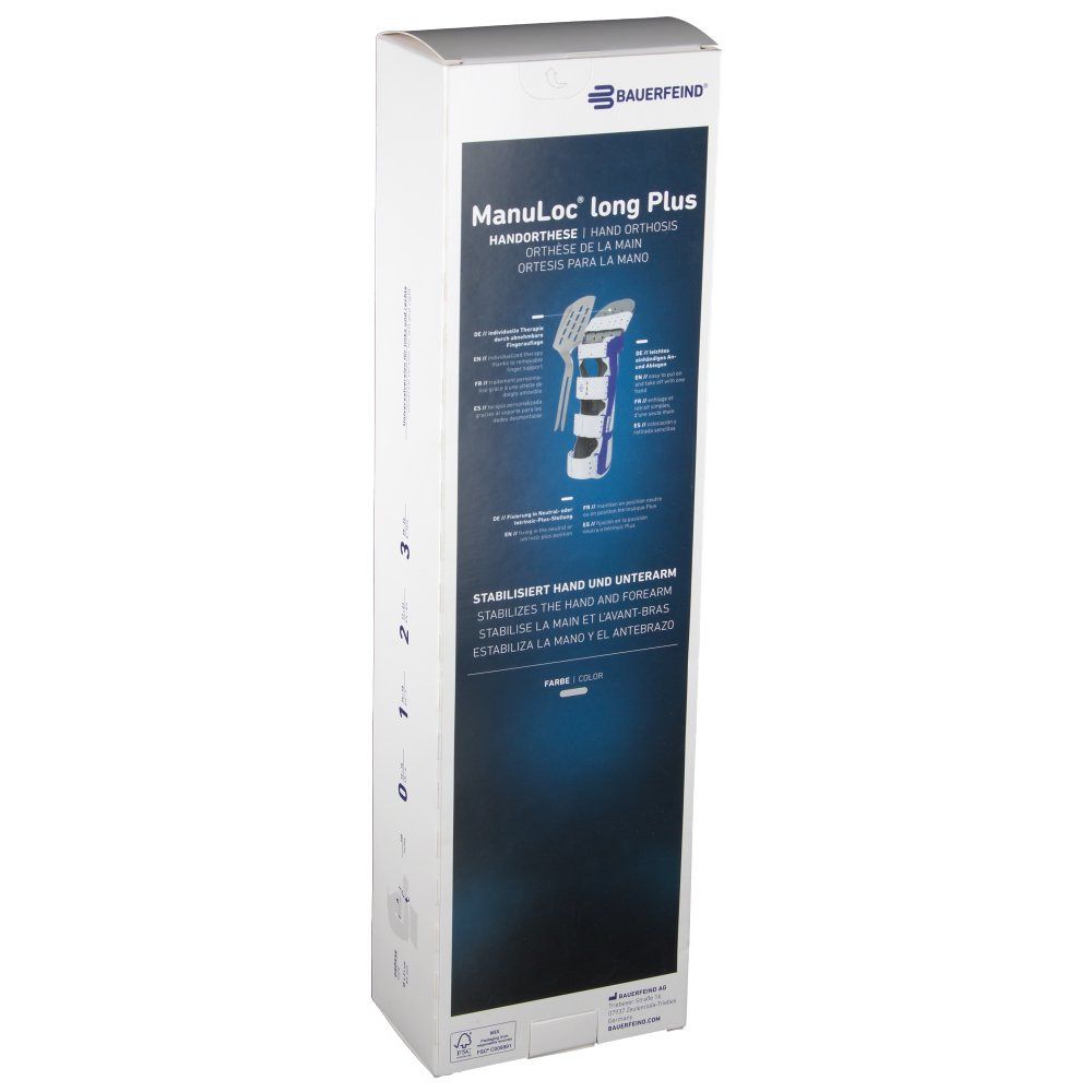 ManuLoc® long Plus Handgelenk Orthese Gr.2 titan