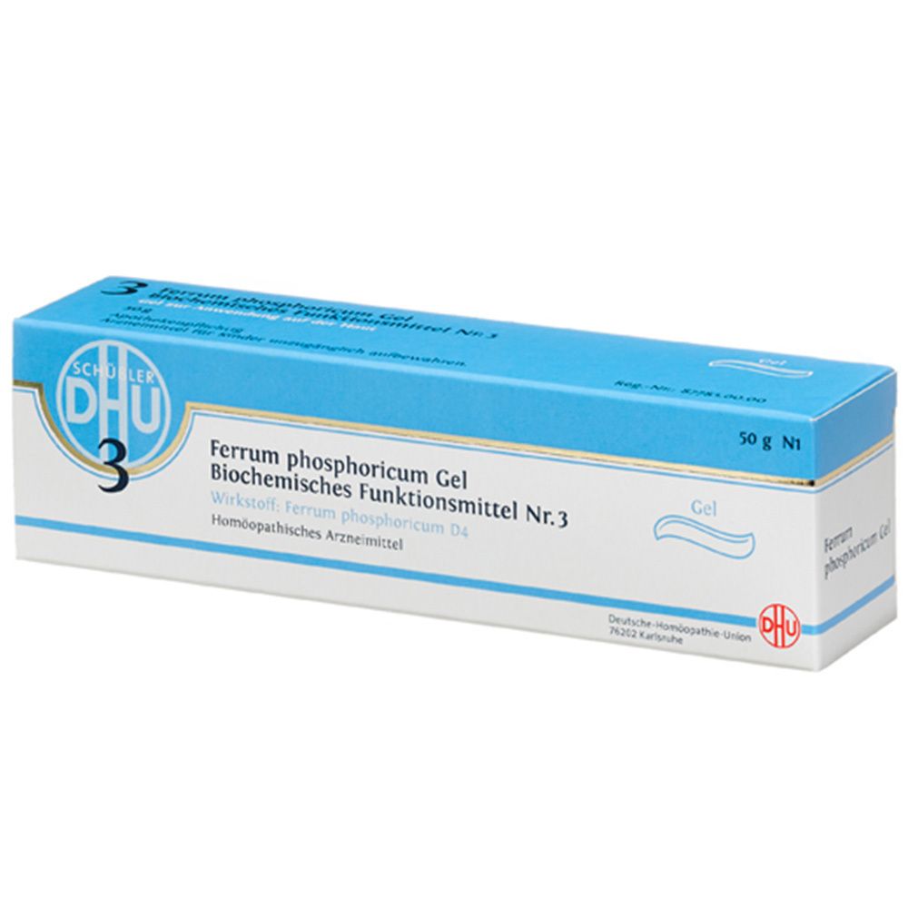DHU Ferrum Phosphoricum D4 Gel Nr. 3