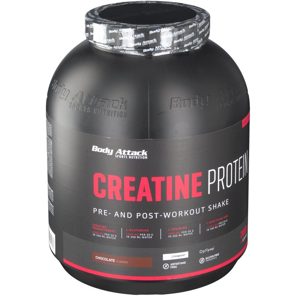 Body Attack creapure® CREATINE PROTEIN Schokolade