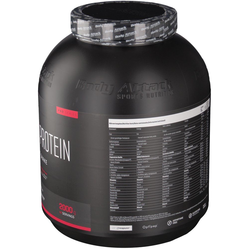 Body Attack creapure® CREATINE PROTEIN Erdbeere