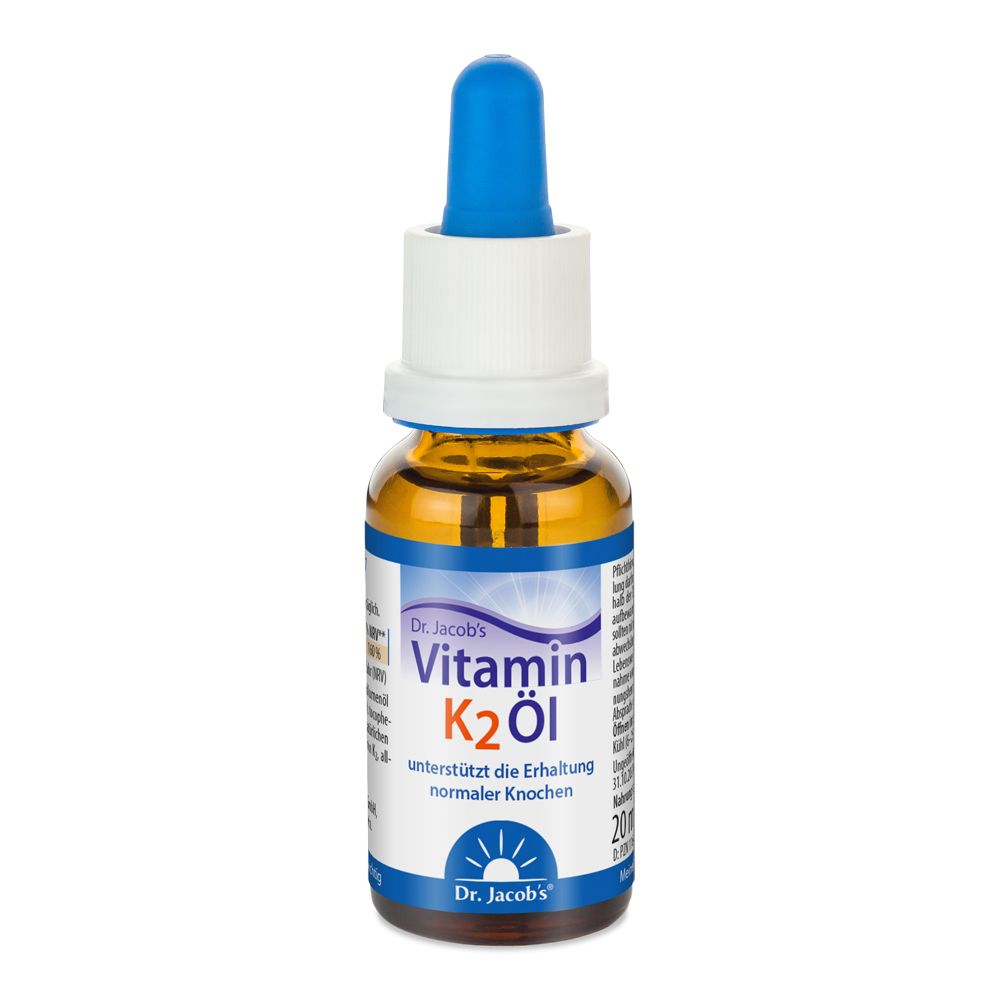 Dr. Jacob's Vitamin K2 Öl 800 IE vegan