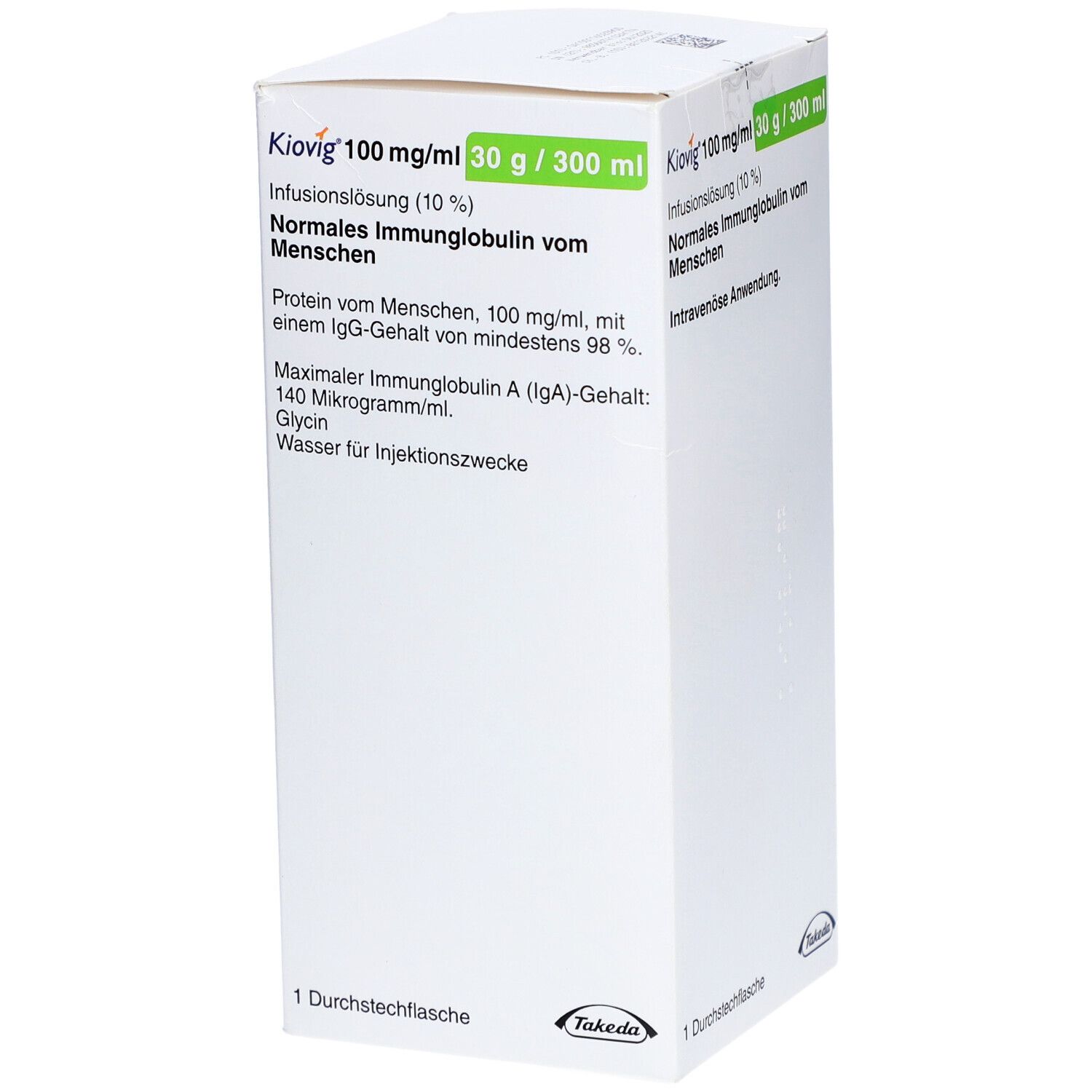 Kiovig 100 mg/ml Infusionslösung 30 g 300 ml