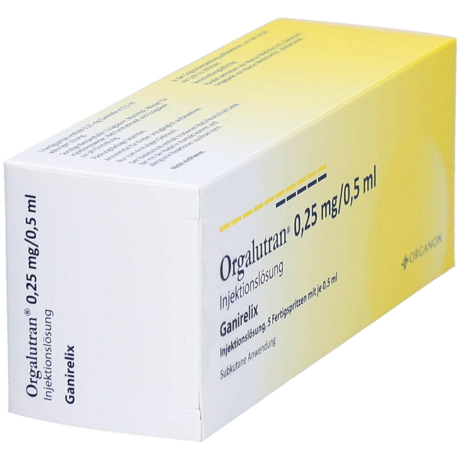 Orgalutran 0,25 mg/0,5 ml Inj.-Lsg.i.e.Fertigspr. 5 St Injektionslösung