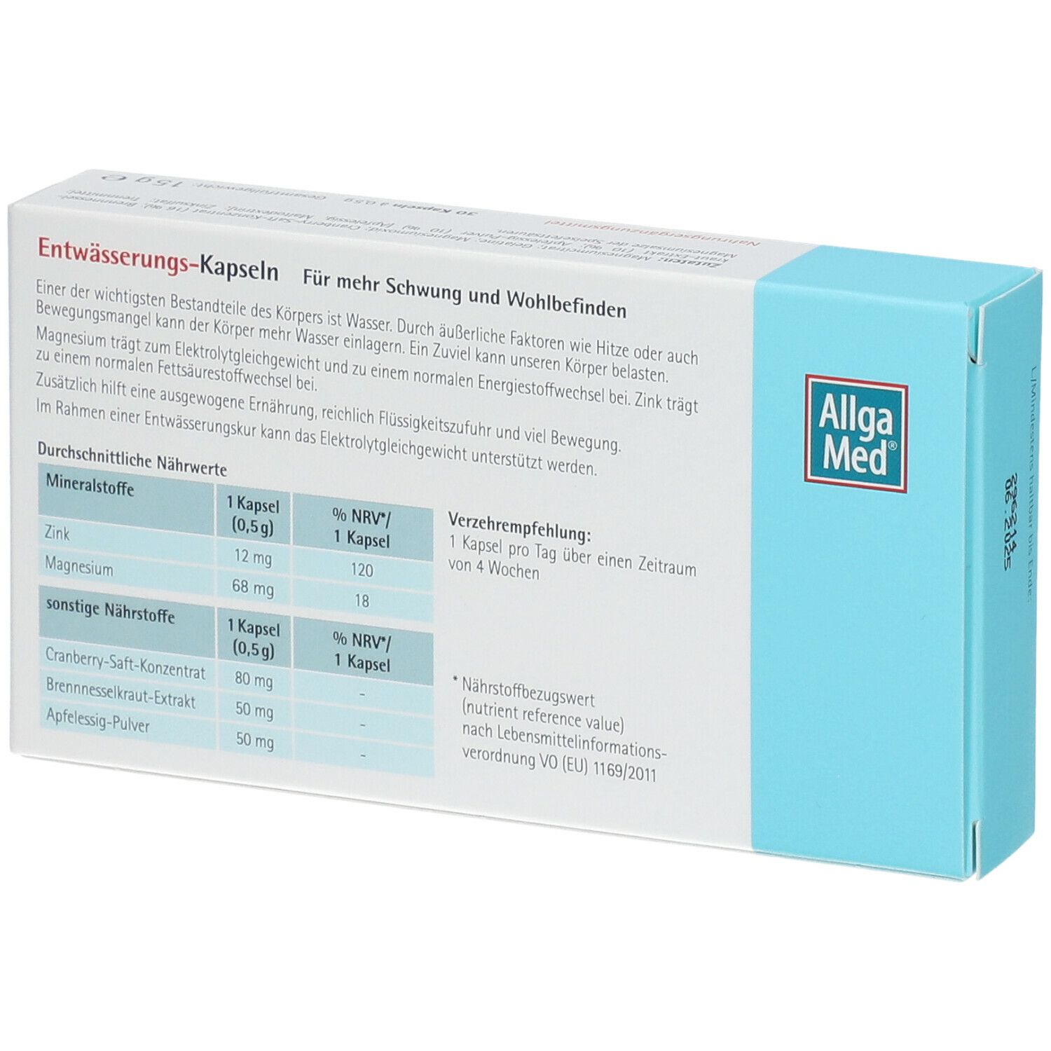 Allga Med Entwässerungs-Kapseln