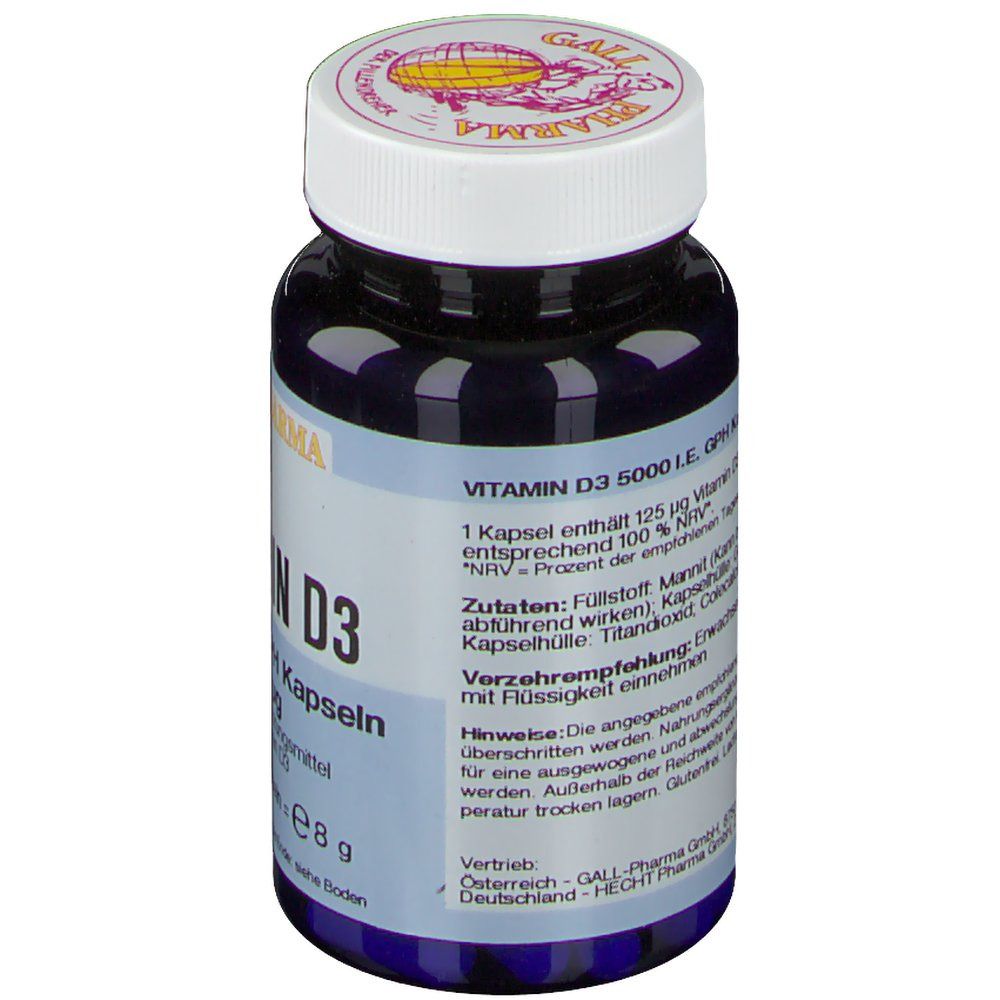 Vitamin D3 125 µg GPH Kapseln 30 St