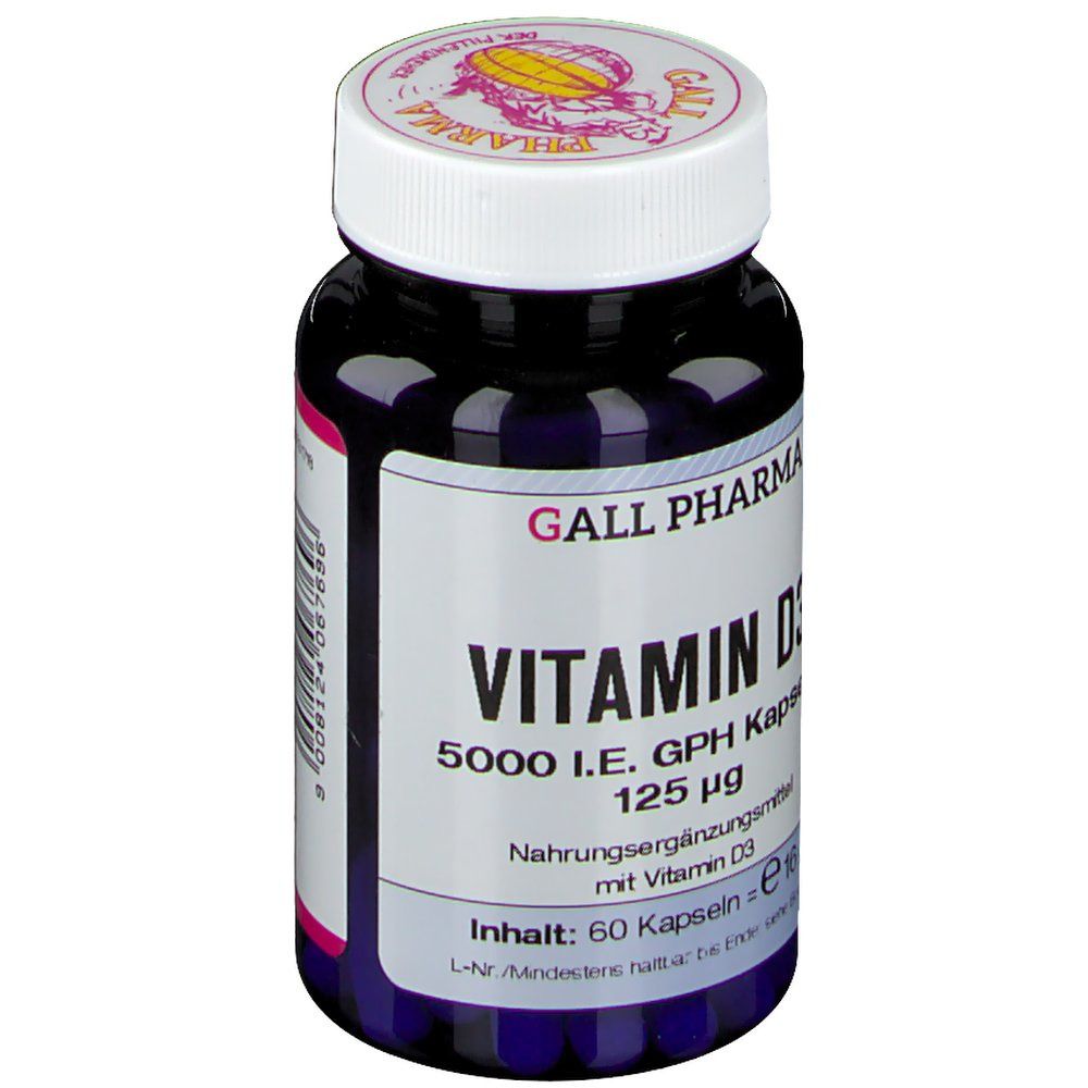 GALL PHARMA VITAMIN D3 125 µg GPH Kapseln 60 St - shop-apotheke.at
