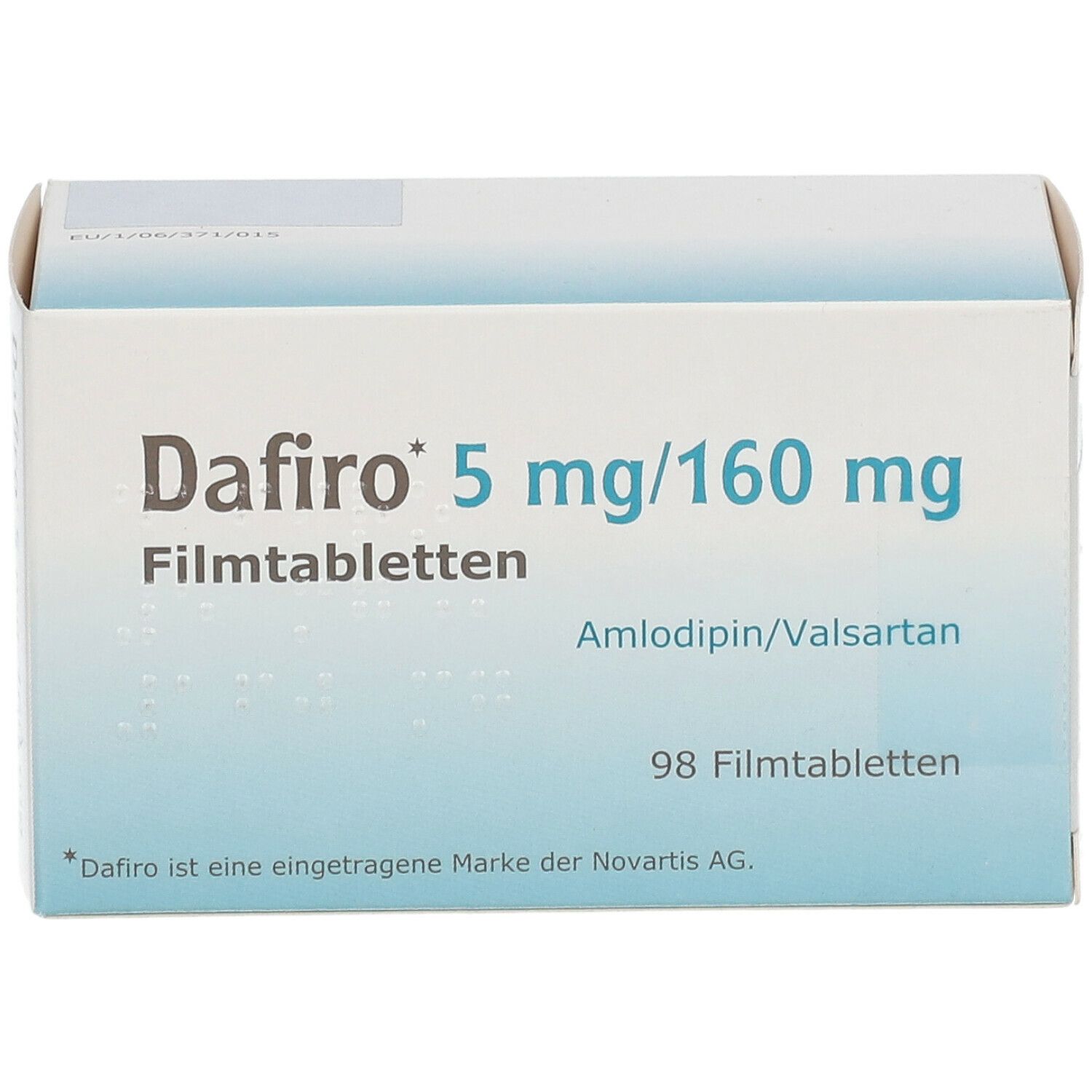 DAFIRO 5 mg/160 mg Filmtabletten
