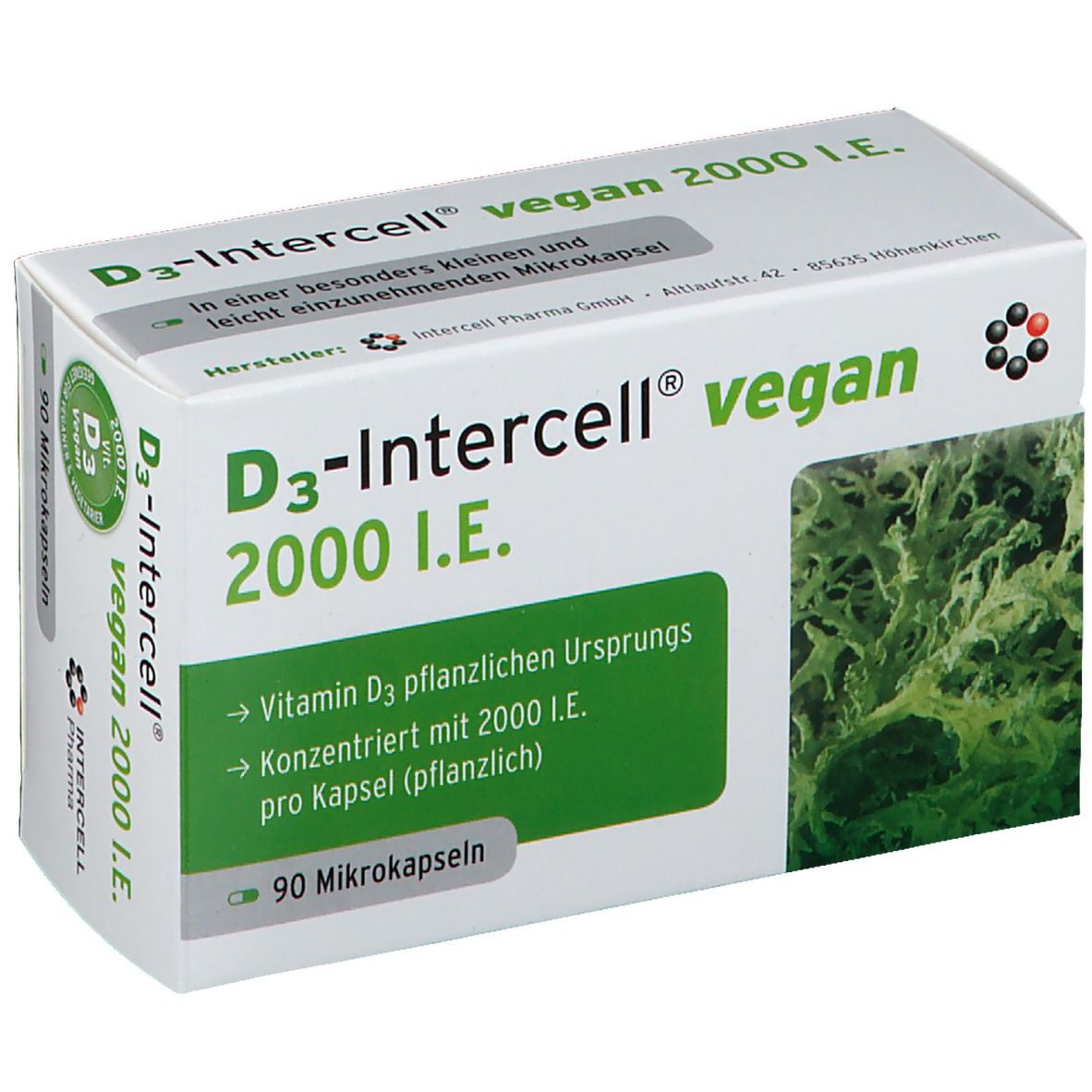 D3 Intercell Vegan 2000 I.E.