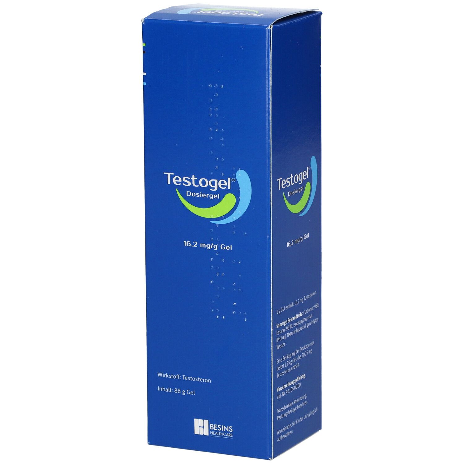 Testogel Dosiergel 16,2 mg/g Gel 1x88 g