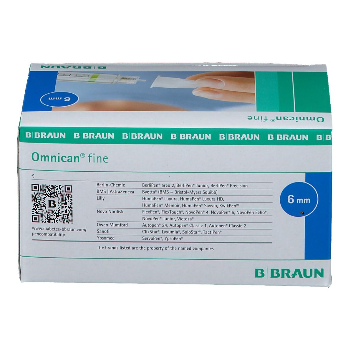 OMNICAN FINE PEN KA 0.25X6