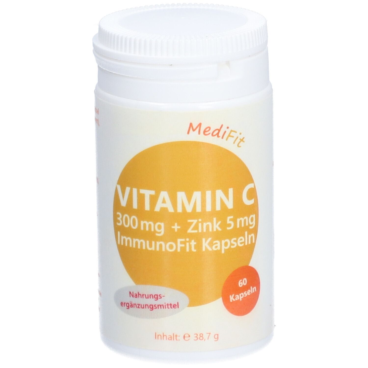 Vitamin C 300 mg + Zink 5 mg Immunofit Kapseln