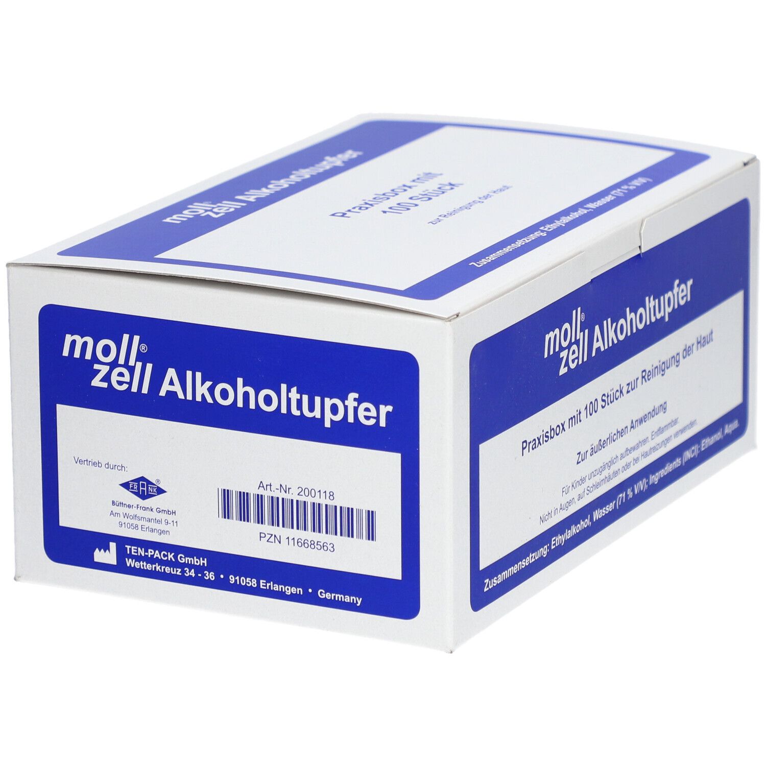 Moll-Zell Alkoholtupfer