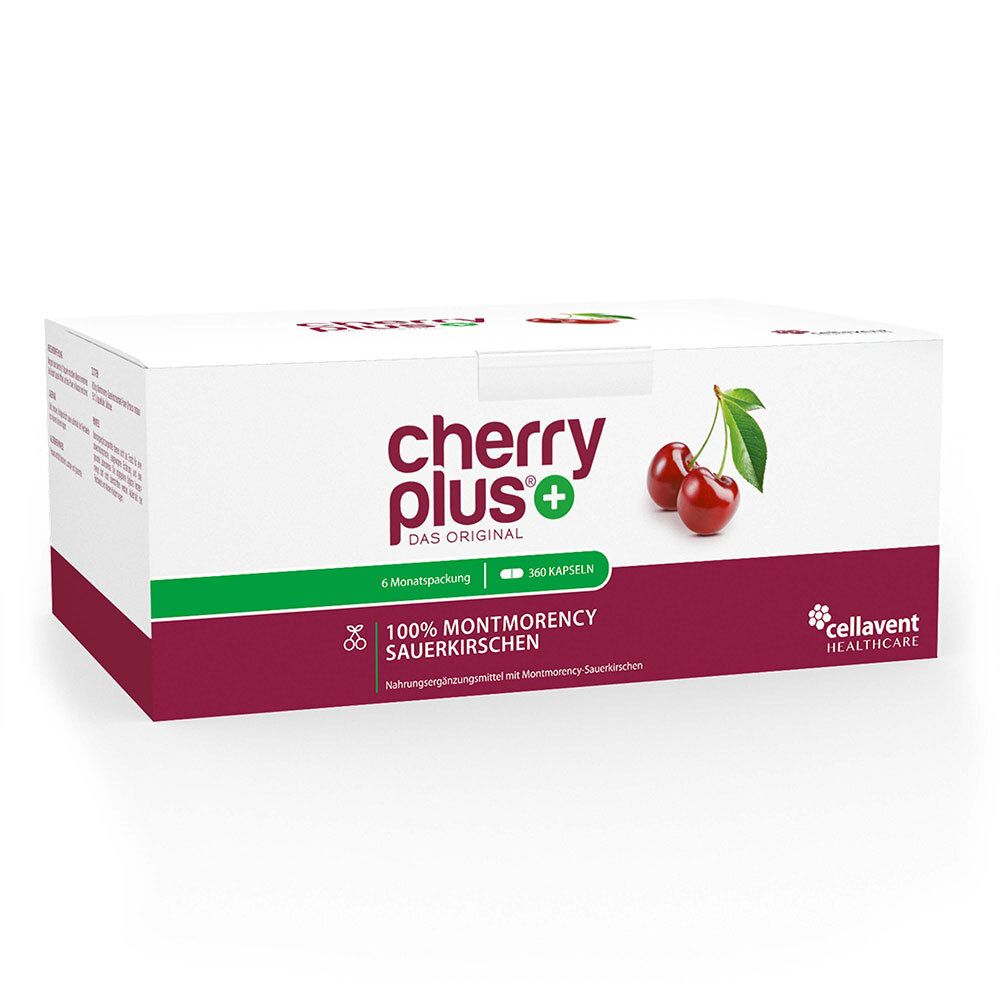 CHERRY PLUS® - Capsules de cerises acides Montmorency