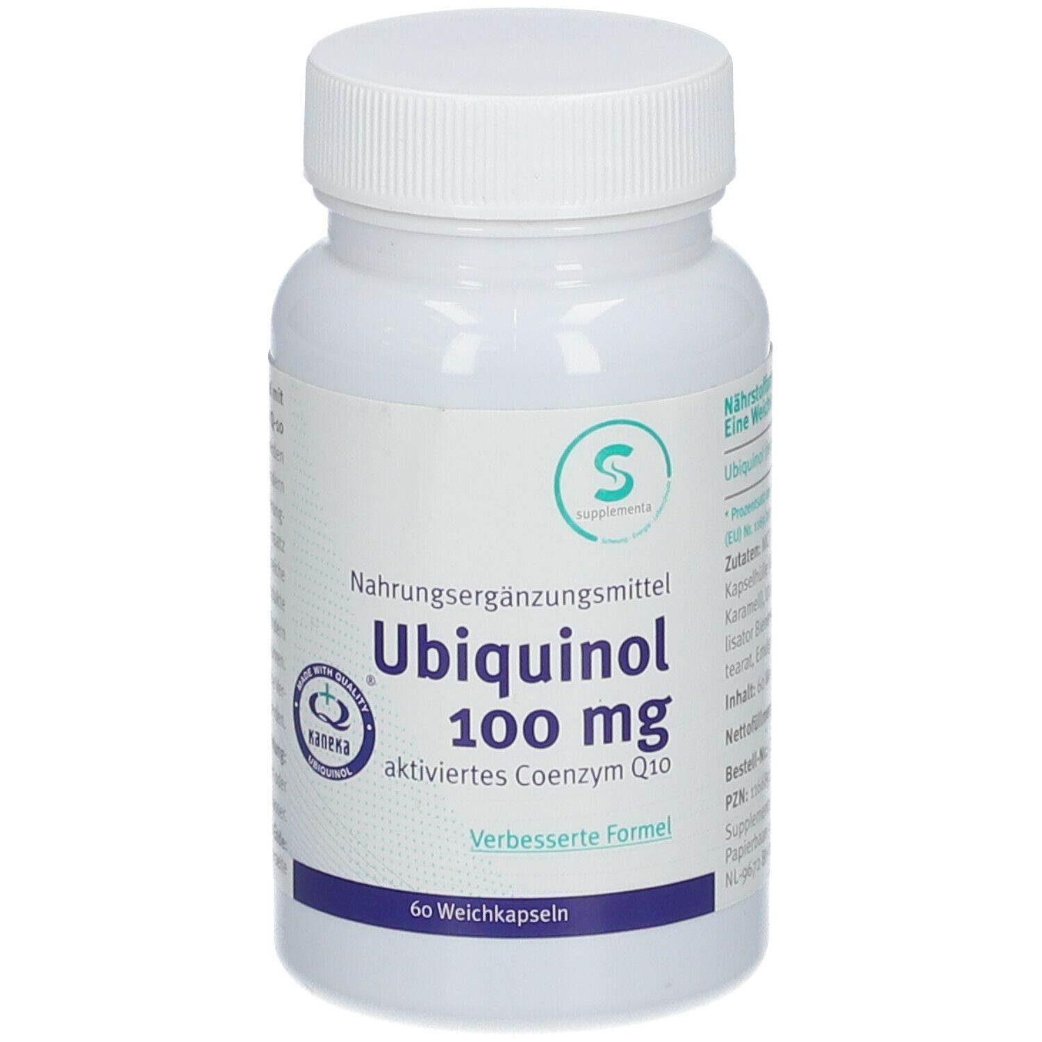 Ubiquinol Coenzym Q10 100 mg 60 St - shop-apotheke.com