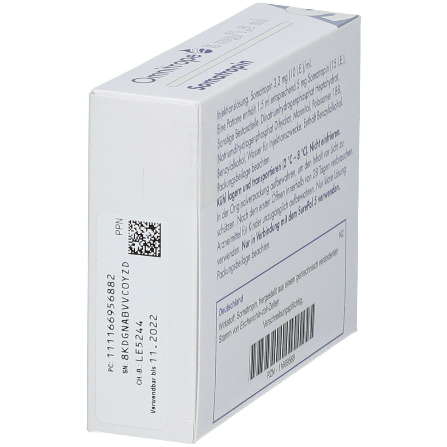 Omnitrope 5 mg/1,5 ml