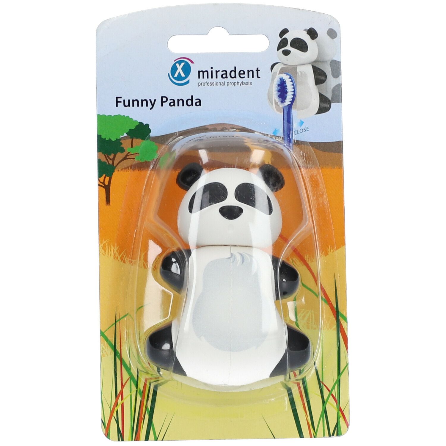 Miradent Zahnbürstenhalter Panda