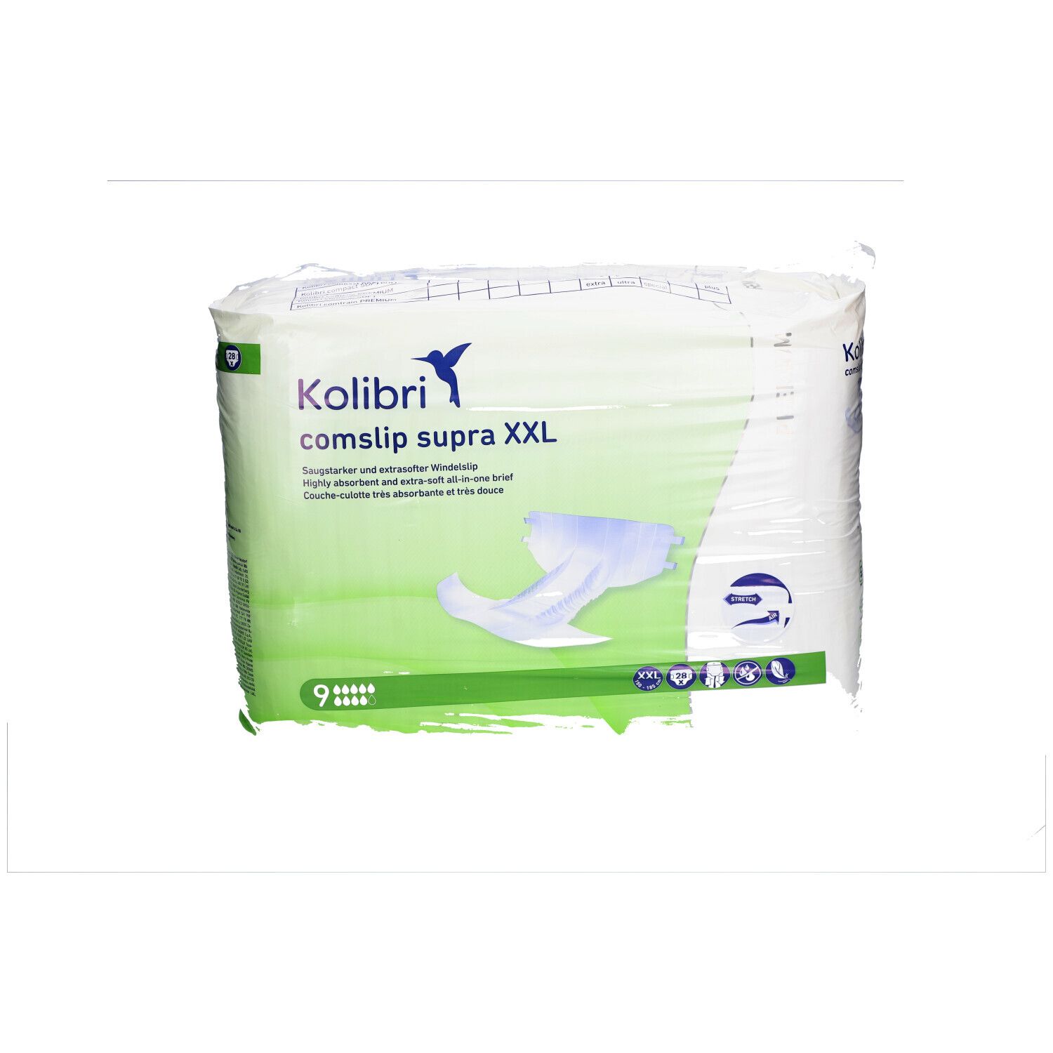 Kolibri® comslip PREMIUM Windelslips xxl