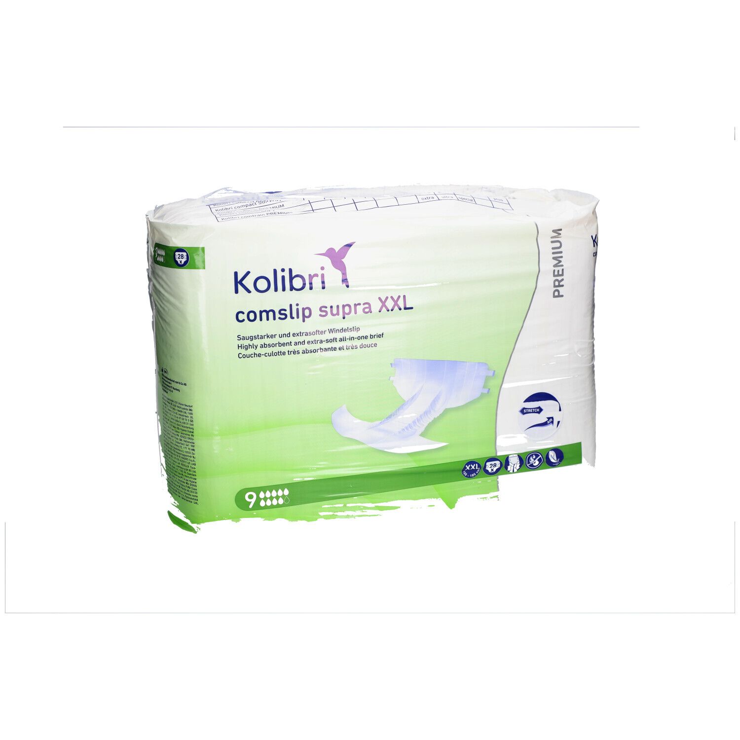 Kolibri® comslip PREMIUM Windelslips xxl