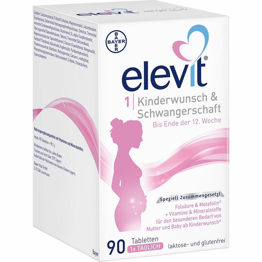elevit® 1 Kinderwunsch & Schwangerschaft