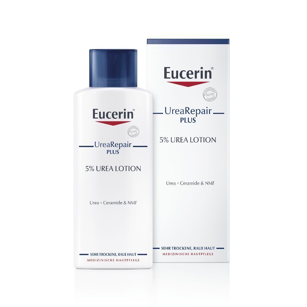 Eucerin® UreaRepair Plus Lotion 5% – 48h intensive Pflege für trockene bis sehr trockene Haut - Jetzt 20% sparen mit Cod