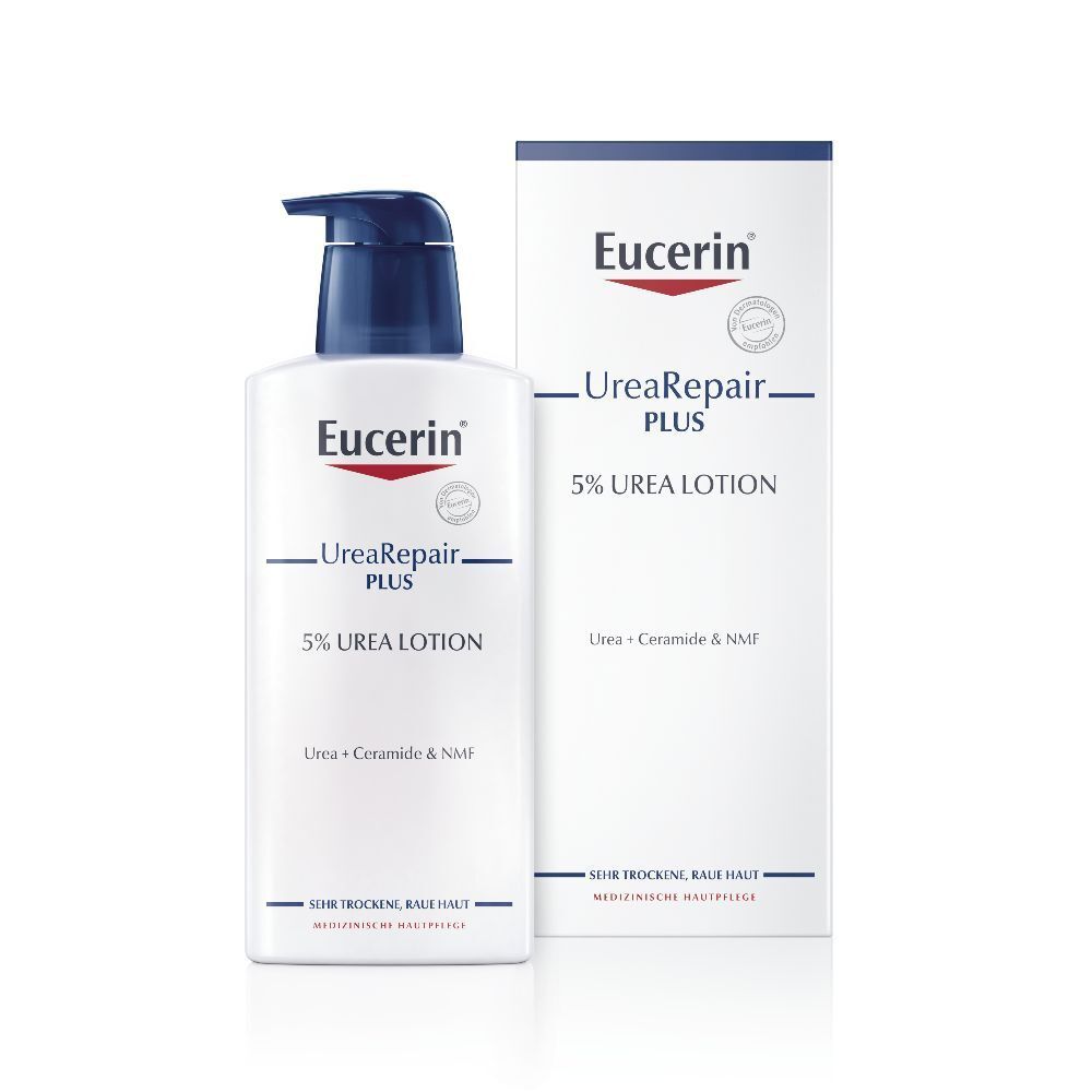 Eucerin® UreaRepair PLUS Lotion 5% + Eucerin UreaRepair Plus Handcreme 5% 30ml GRATIS