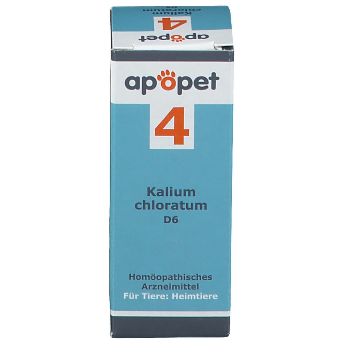 apopet® Schüßler Salz Nr. 4 Kalium chloratum D6 ad us. vet.