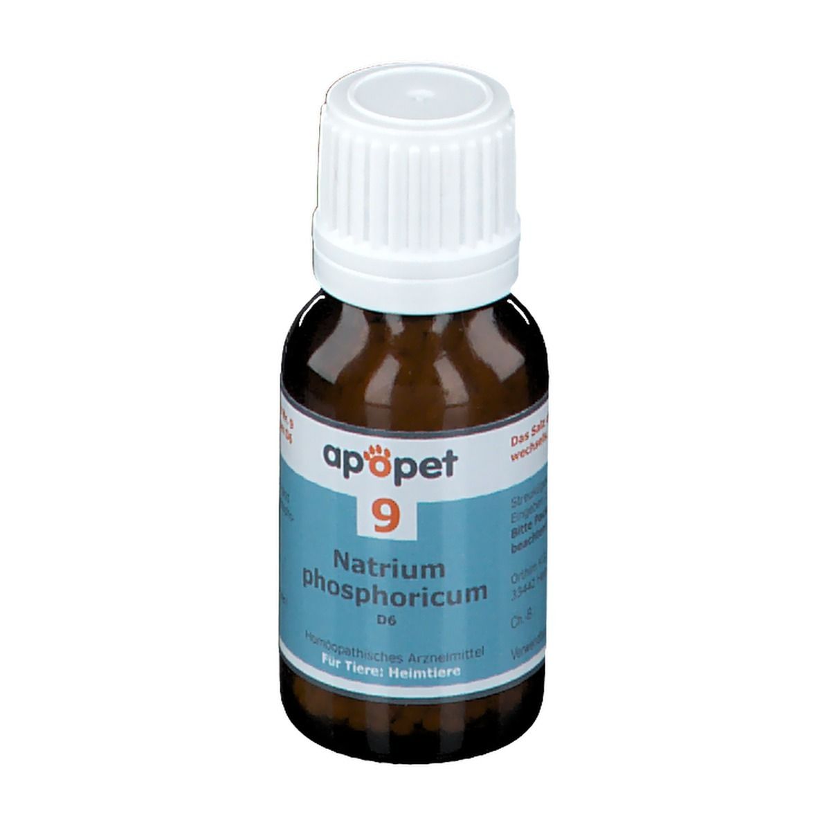 apopet® Schüßler Salz Nr. 9 Natrium phosphoricum D6 ad us. vet.