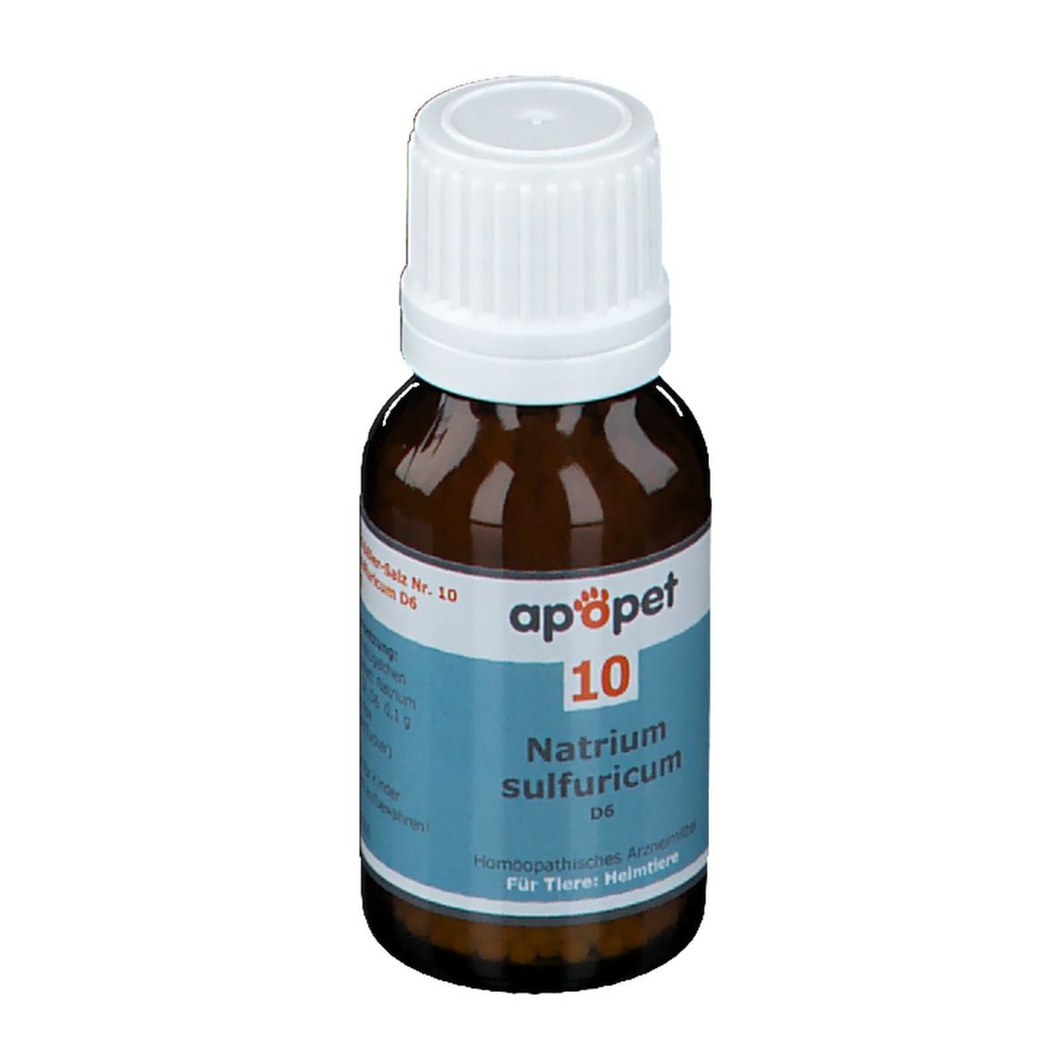 apopet® Schüßler Salz Nr. 10 Natrium sulfuricum D6 ad us. vet.