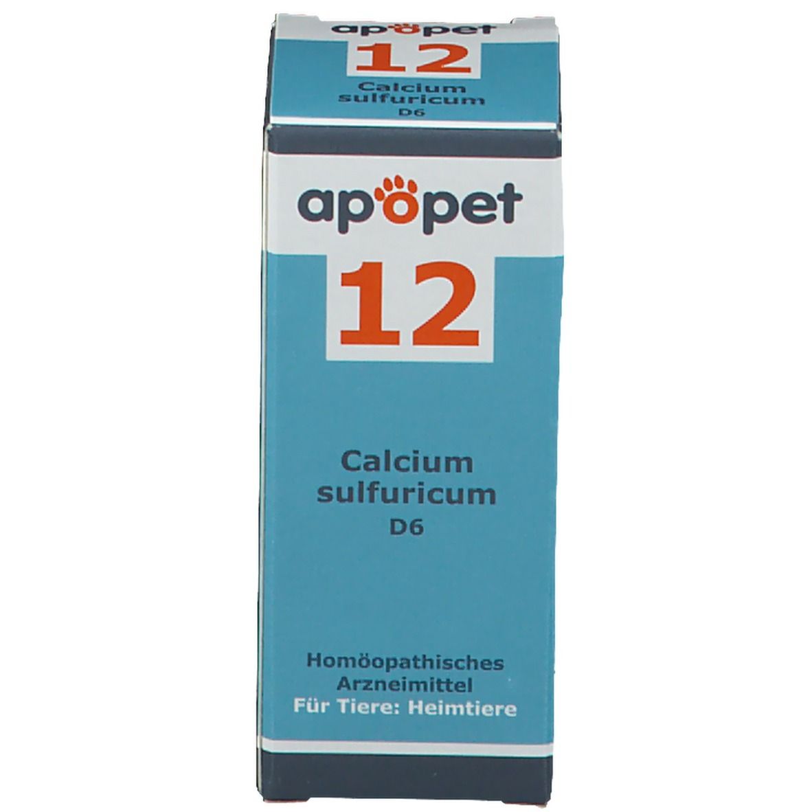 apopet® Schüßler Salz Nr. 12 Calcium sulfuricum D6 ad us. vet.