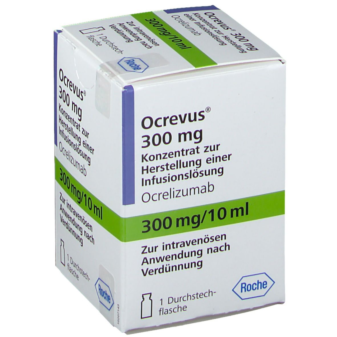 Ocrevus 300 mg Konz.z.Herst.e.Inf.-Lsg.10ml Dsfl. 1 St Infusionslösungskonzentrat