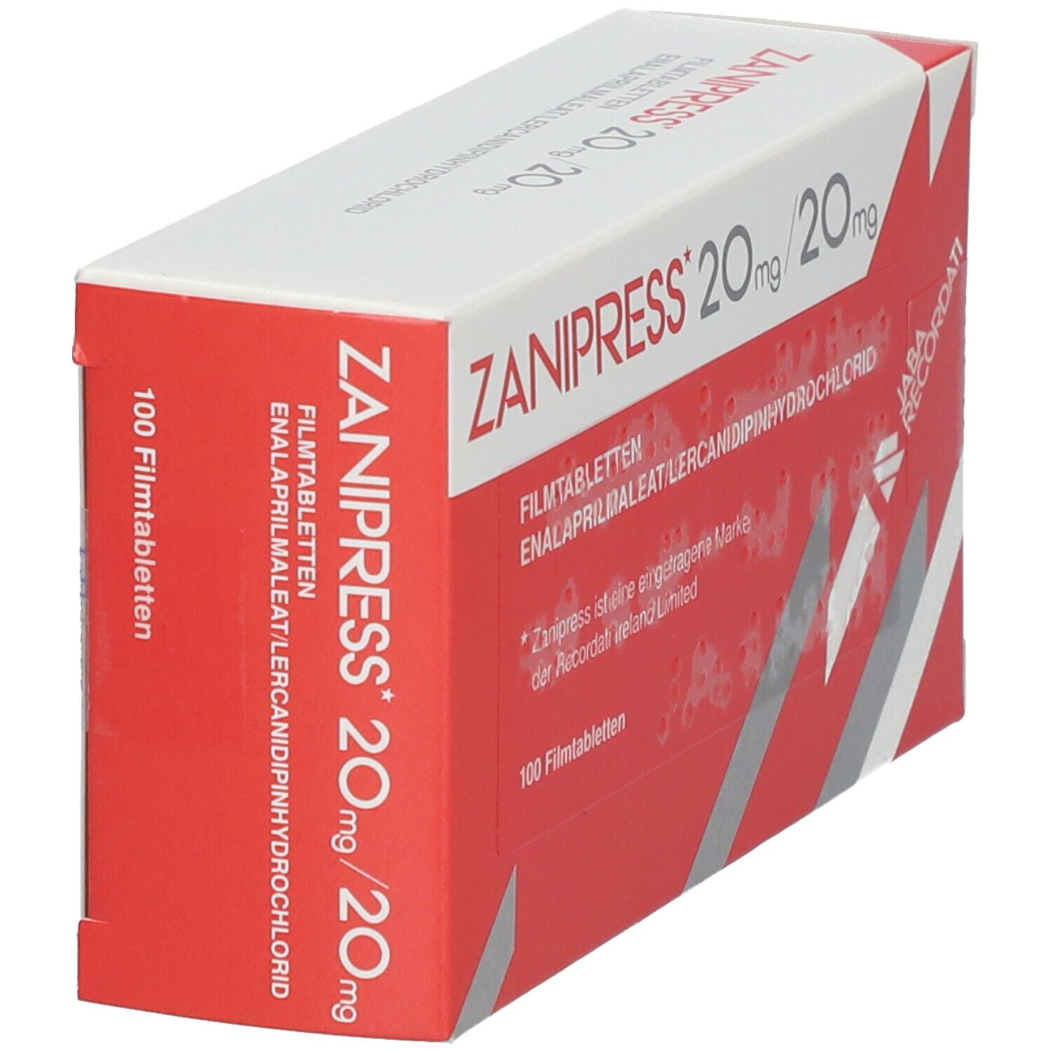 Zanipress 20 mg/20 mg Filmtabletten 100 St