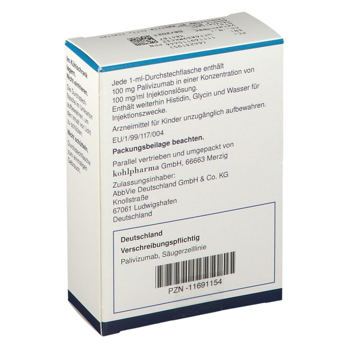 Synagis 100 mg