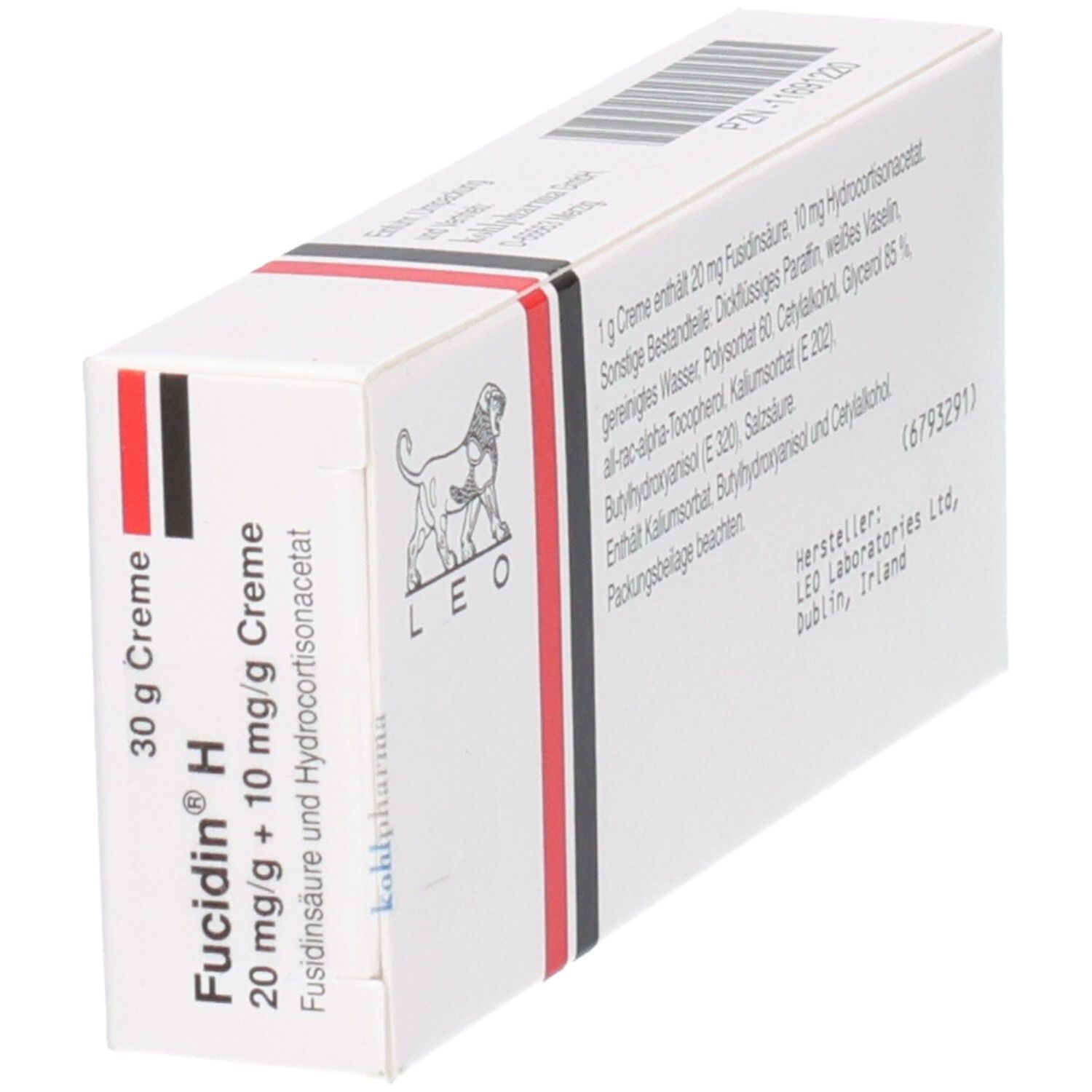 Fucidine H 20 mg/g + 10 mg/g Creme