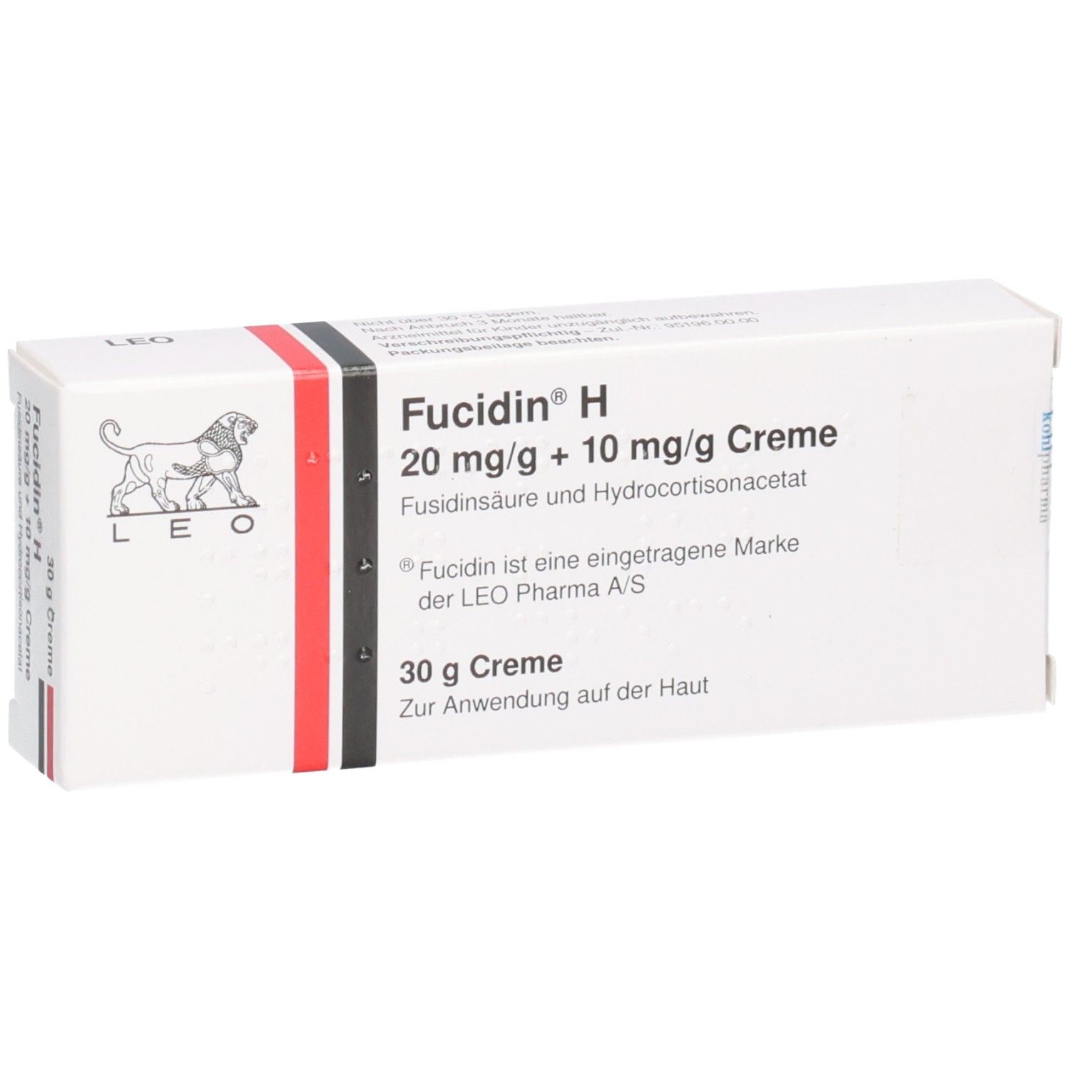 Fucidine H 20 mg/g + 10 mg/g Creme