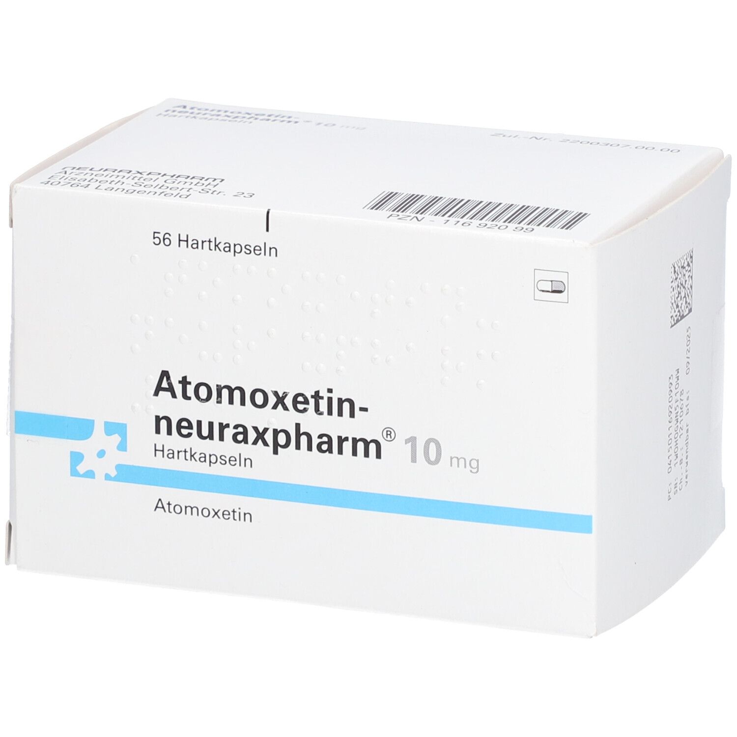 ATOMOXETIN-neuraxpharm 10 mg Hartkapseln