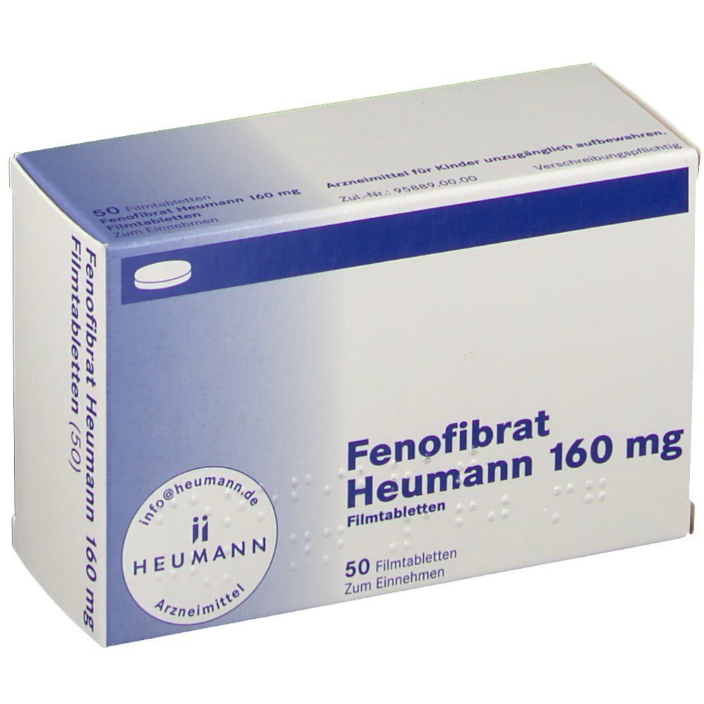 Fenofibrat Heumann 160 mg