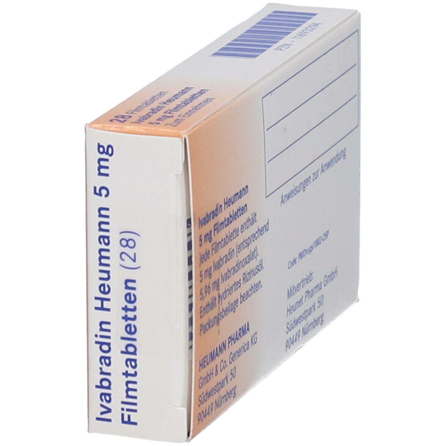 Ivabradin Heumann 5 mg