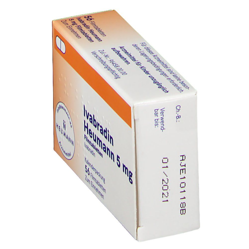 Ivabradin AL 5 mg Filmtabletten 56 St