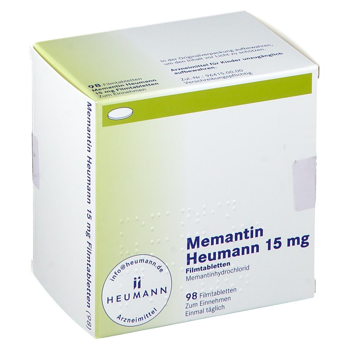 Memantin Heumann 15 mg