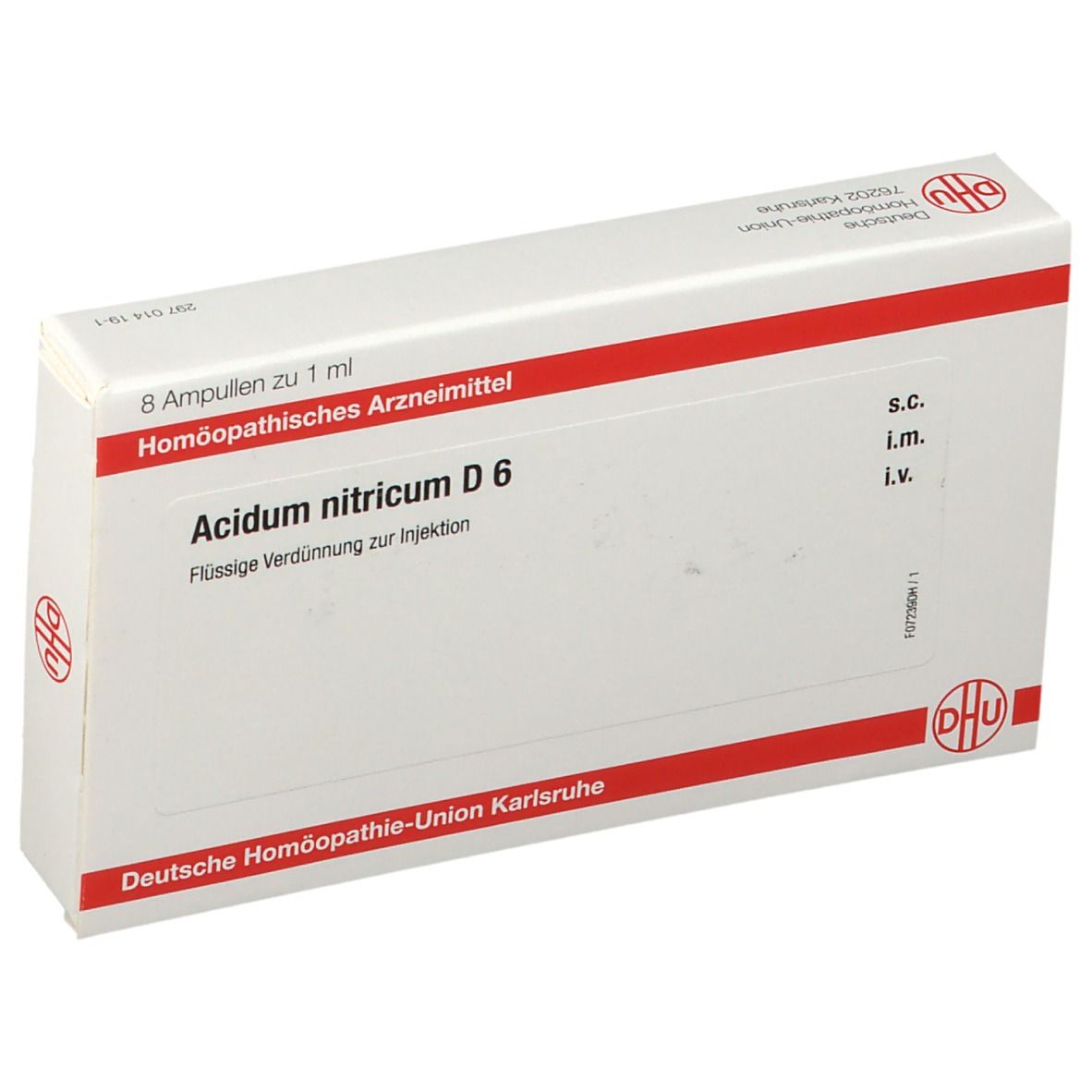 Acidum Nitricum D 6 Ampullen 8x1 ml